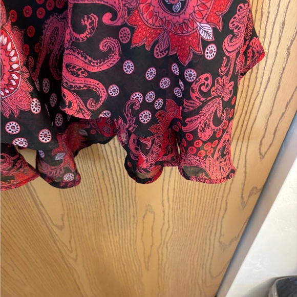 SOFT SURROUNDINGS Paisley flutter maxi skirt. - Picture 4 of 7